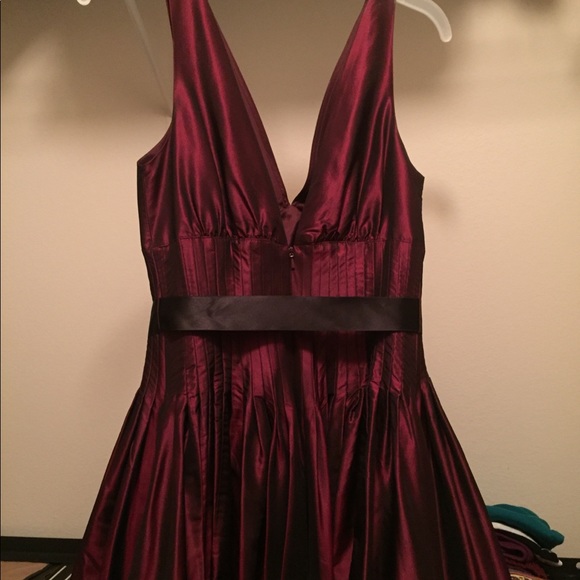 100% Silk Vintage Cocktail Dress - Picture 3 of 6